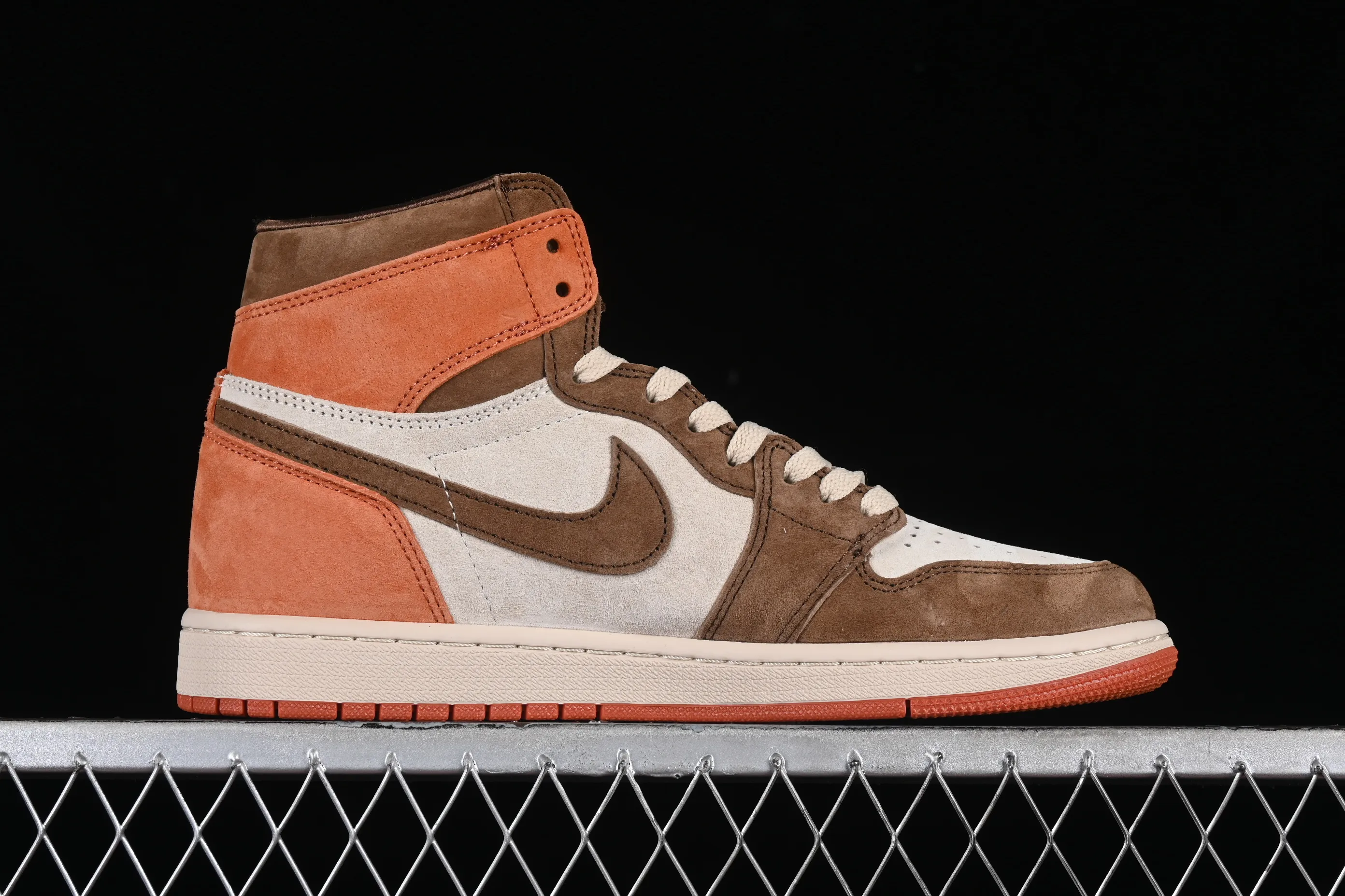 All categories Air Jordan Jordan series basketball shoes Air Jordan 1 High Air Jordan 1 High OG "Dusted Clay" AJ1 Joe 1 Dune cocoa high-top basketball shoes FQ2941-200